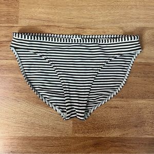 Boden Striped Bikini Swim Bottom Women Size 10 Vacation Travel